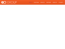 Tablet Screenshot of oci-group.com
